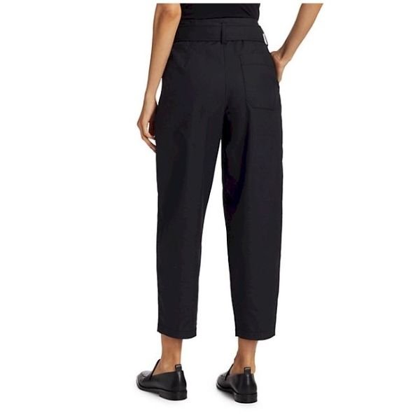 Belted Cropped Pants