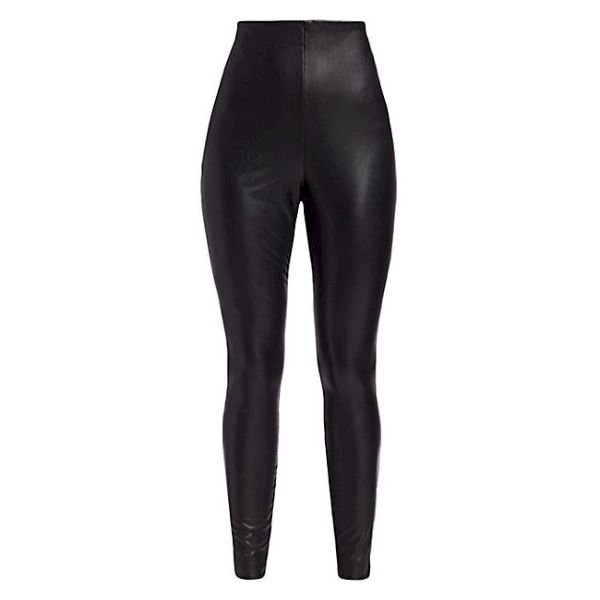 Faux Leather Control Leggings