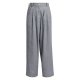 Striped Linen  Silk Pleated Trousers