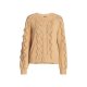Francis Fringe Cable Knit Sweater